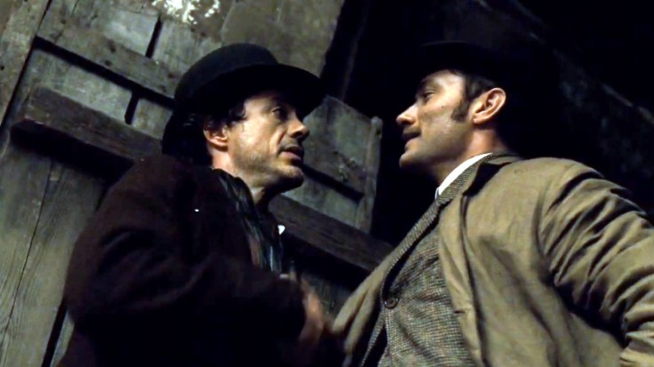Holmes and Watson - RDJ and Jude Law