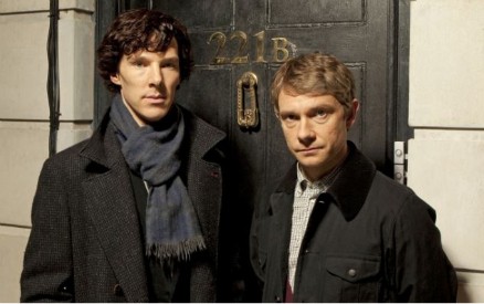 sherlock - Cumberbatch and Freeman