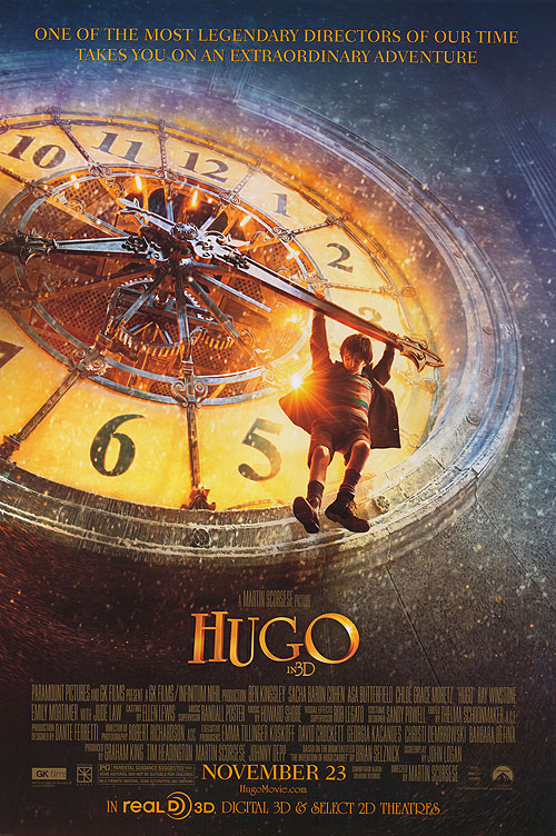 Hugo Clock Poster