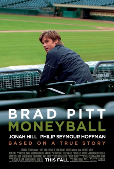 Moneyball- Brad Pitt Poster